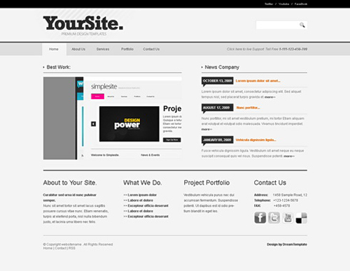 Website laten maken met Clean en Corperate 121 webdesign